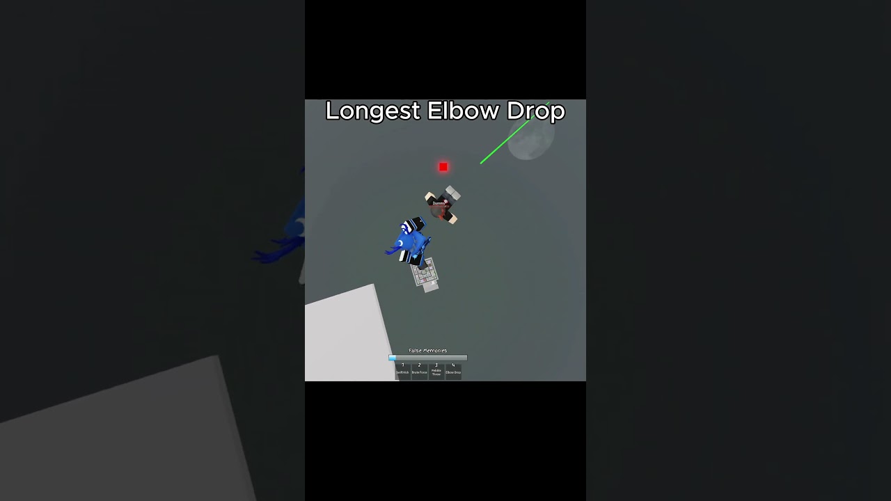 LONGEST ELBOW DROP💪🤩  #roblox #jjs