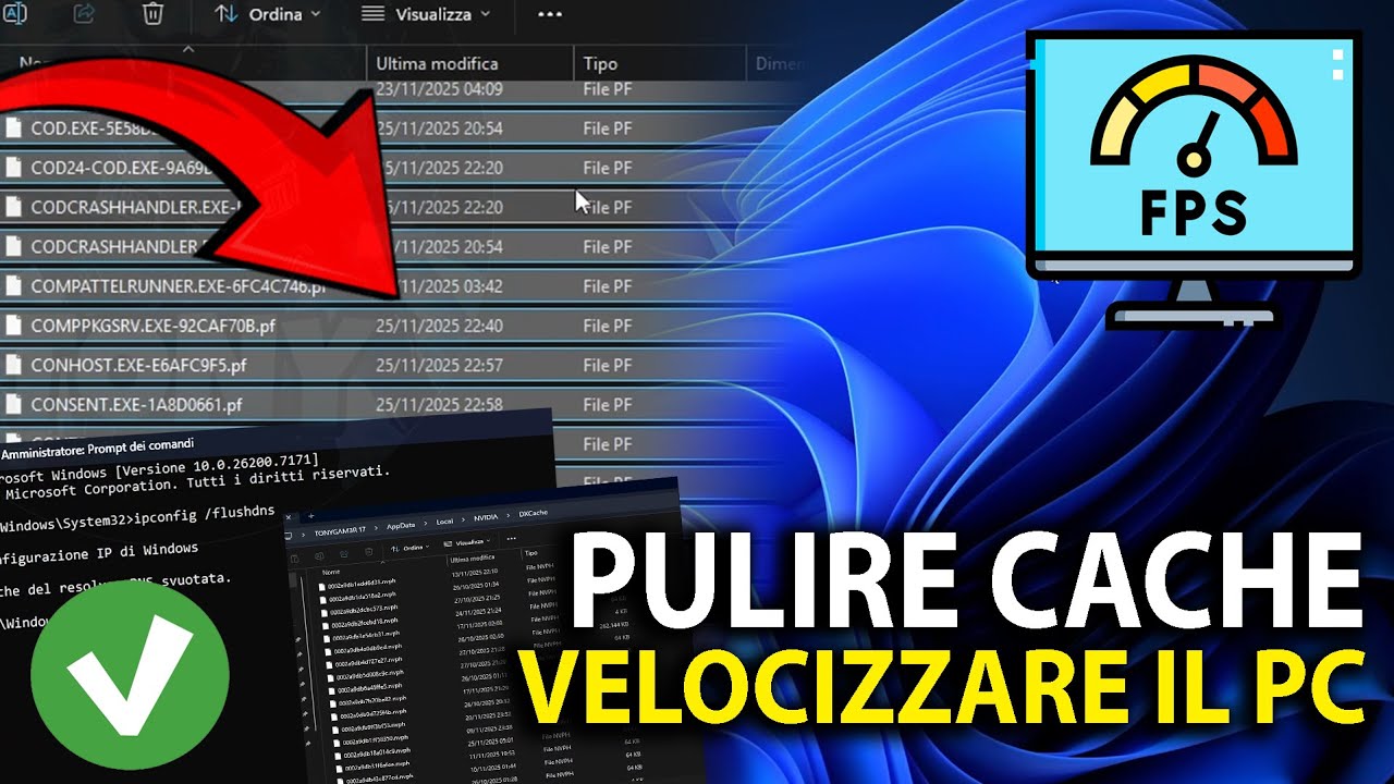🔧Come pulire tutte le cache e velocizzare Windows al meglio - TUTORIAL #pc