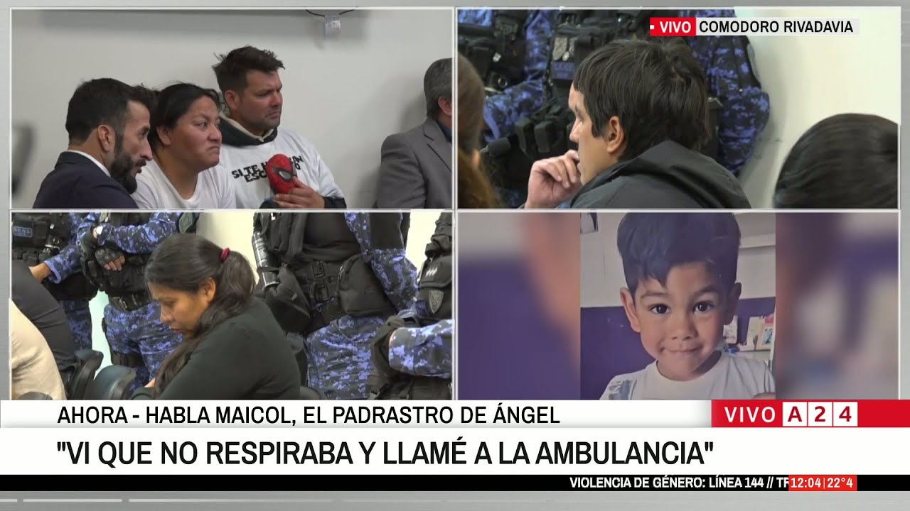 📢 MUERTE DE &Aacute;NGEL, EN VIVO DESDE EL TRIBUNAL:  IMPUTAN A LA MADRE Y AL PADRASTRO