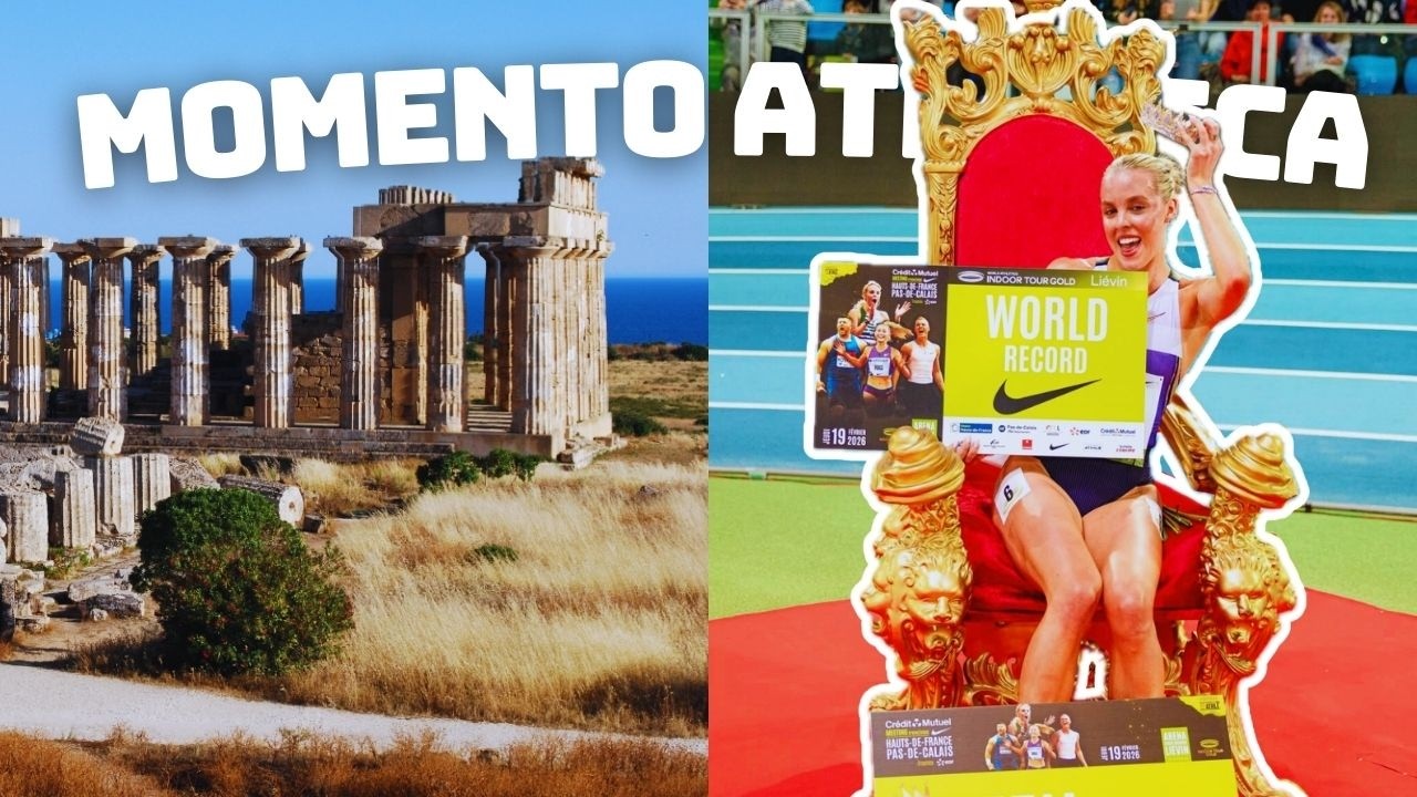 KEELY HODGKINSON: RECORD DEL MONDO 🌍 TRICOLORI TRA I TEMPLI DI SELINUNTE 🏛️ | MOMENTO ATLETICA