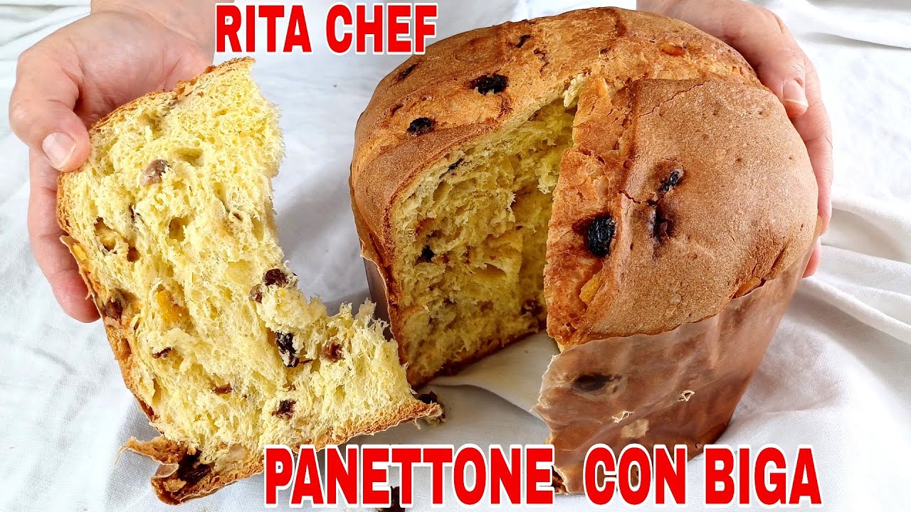 РЕЦЕПТ ИТАЛЬЯНСКОГО ПАНЕТТОНЕ🎄ШЕФ-ПОВАР РИТА | ITALIAN PANETTONE RECIPE.