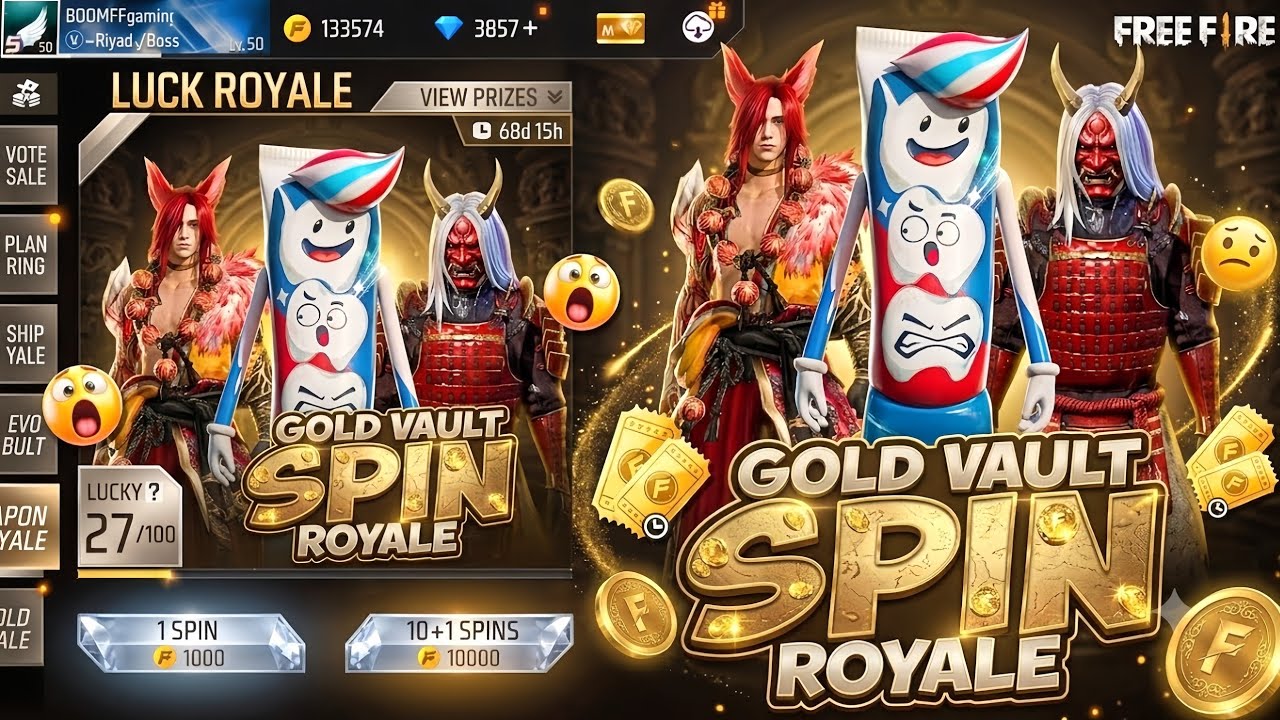 🔥 Next Gold Vault Bundle + Gun Skin 🤯 | Paradox Evo Bundle Return 💥 | Unlimited Gold Vault Vouchers