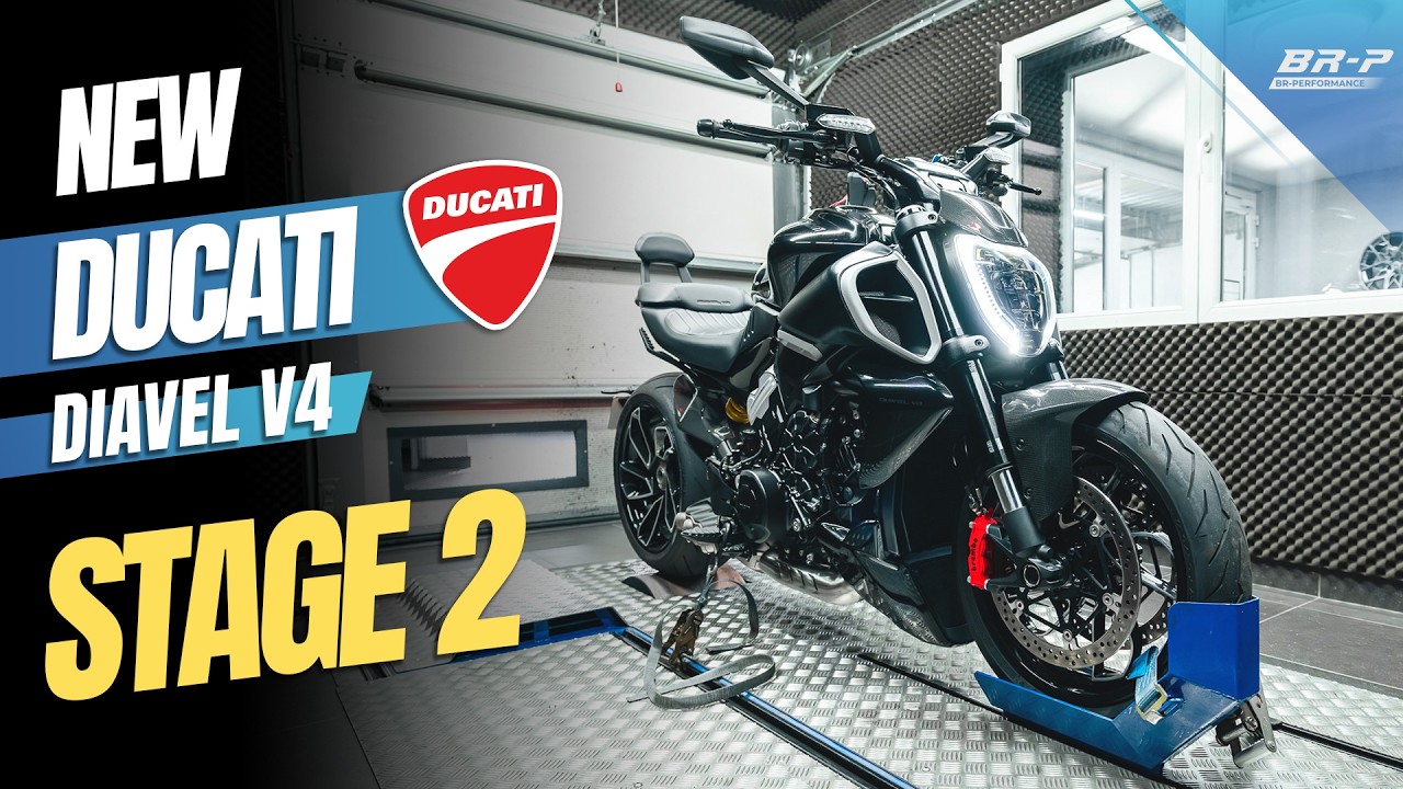 New - Tuning available on Ducati Diavel V4 🏍️💨