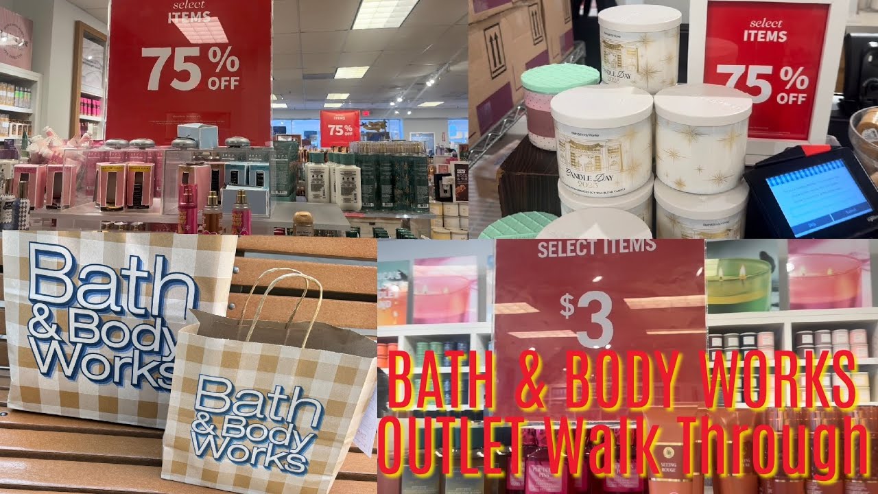 Экскурсия по аутлету Bath & Body Works со специальным гостем.