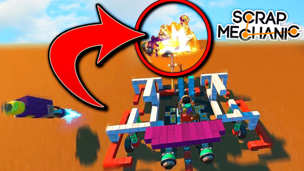 TORNEO DE ROBOTS *EPICO*😈🔥 - SCRAP MECHANIC - Nexxuz