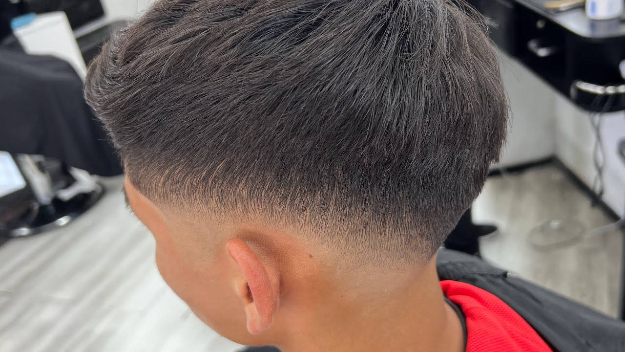 Desvanecido para hombre paso a paso