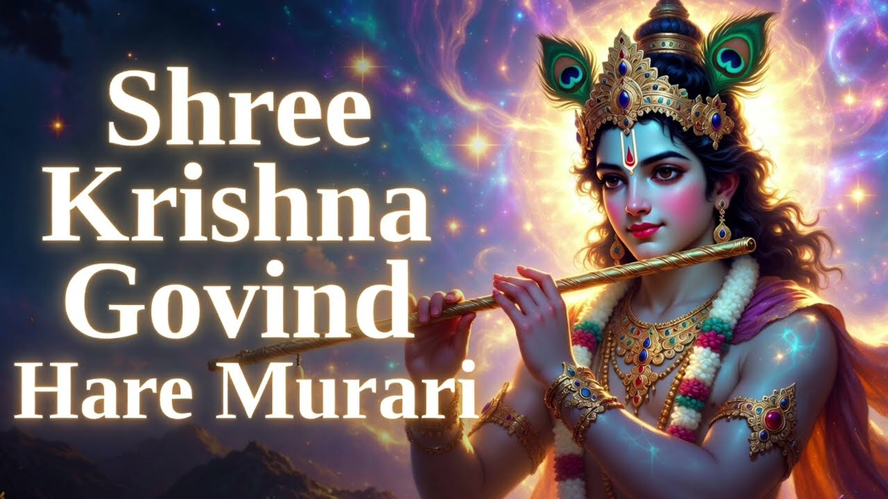 Shree Krishna Gobind Hare Murari | Krishna Bhajan | Peaceful Devotional Song