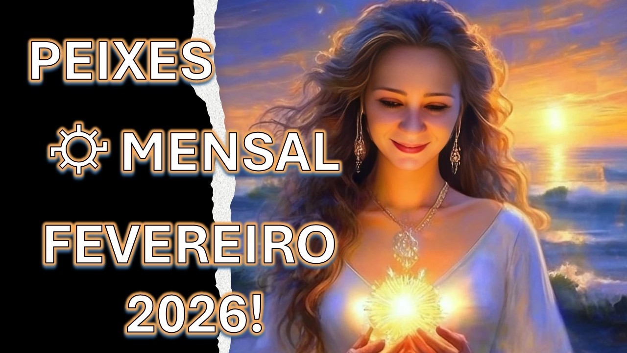 ♓PEIXES🔮 MENSAL FEVEREIRO DE 2026!