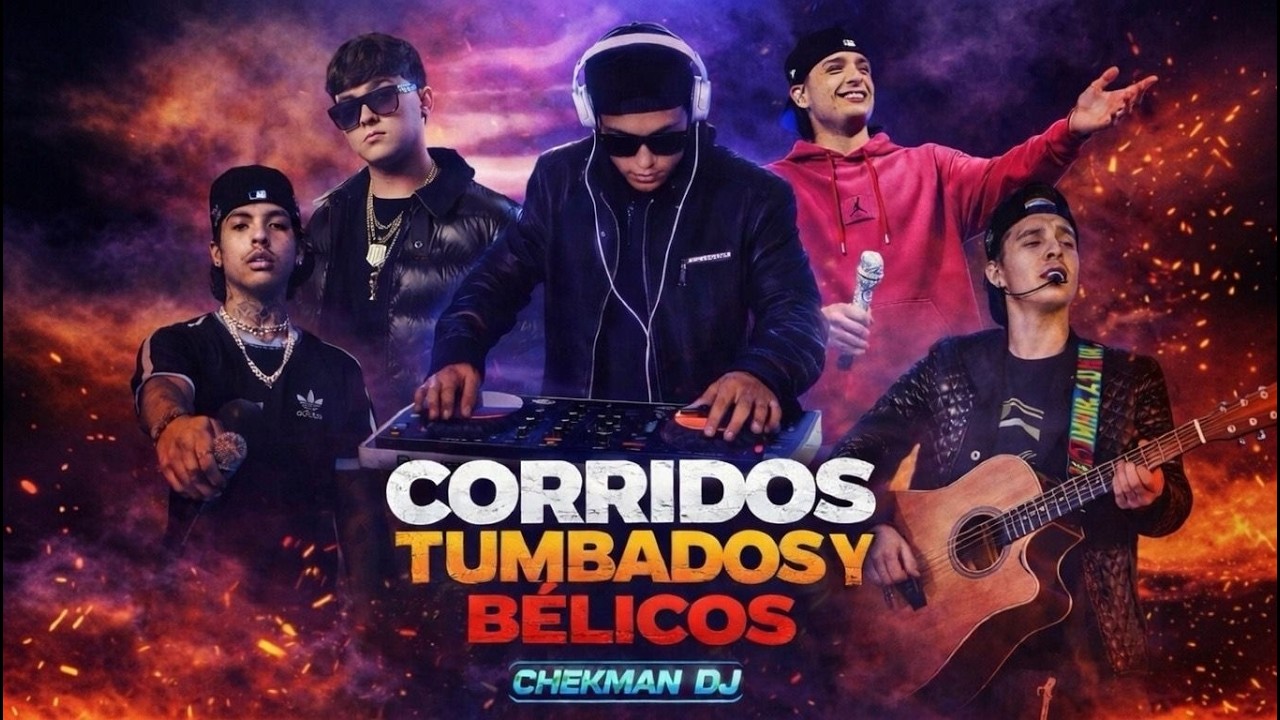 CORRIDOS TUMBADOS Y B&Eacute;LICOS MIX FEBRERO 2026 #1 - Natanael Cano, Peso Pluma y M&aacute;s | BY Chekman DJ