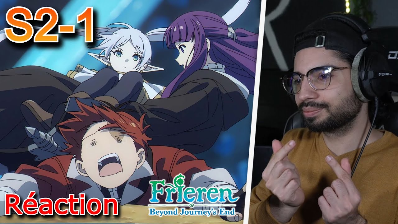 LE RETOUR DU TRIO 🎉 FRIEREN - SAISON 2 EPISODE 1- RÉACTION