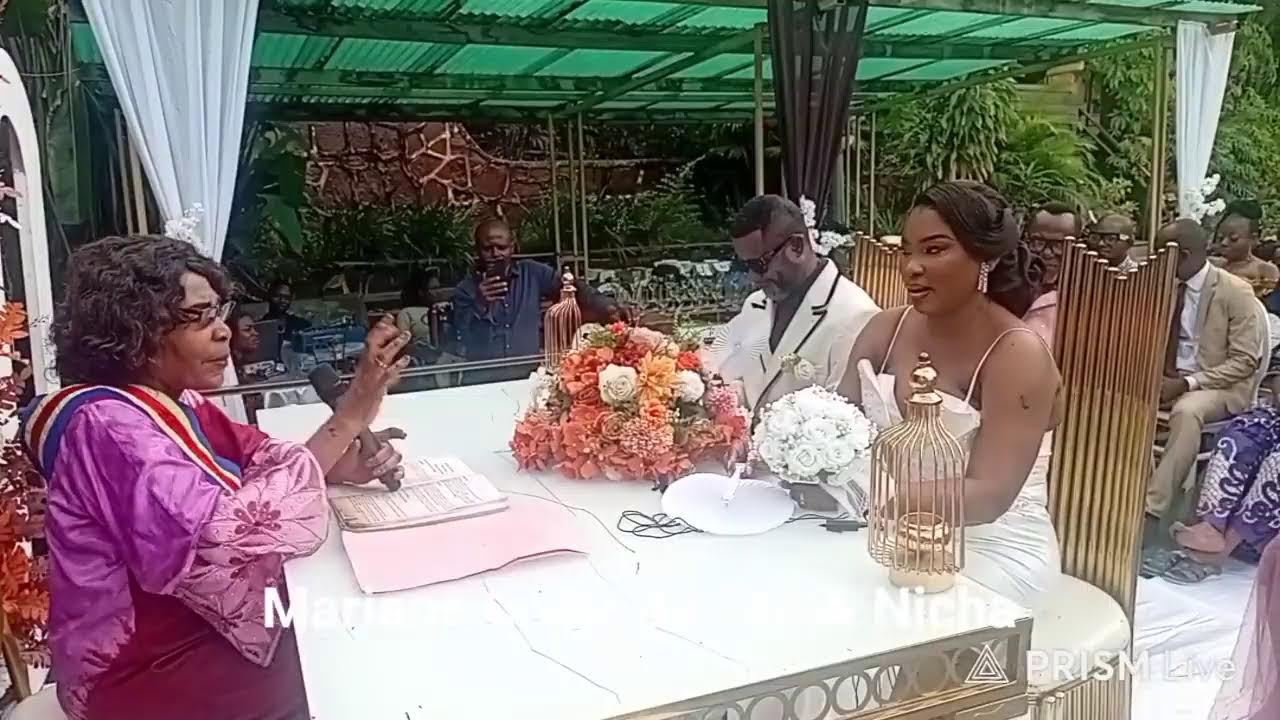 Mariage civile de Édo MBENGI et Nicha 