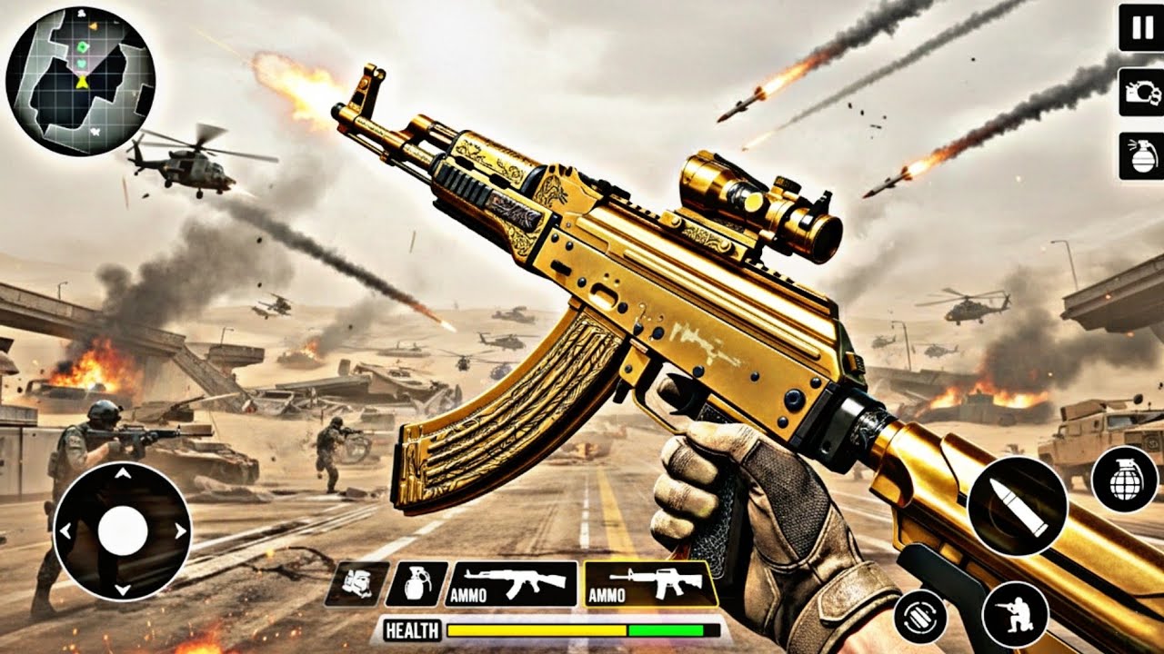 Counter Terrorist Encounter FPS gun shooting – Bandook wala game – Android gameplay 