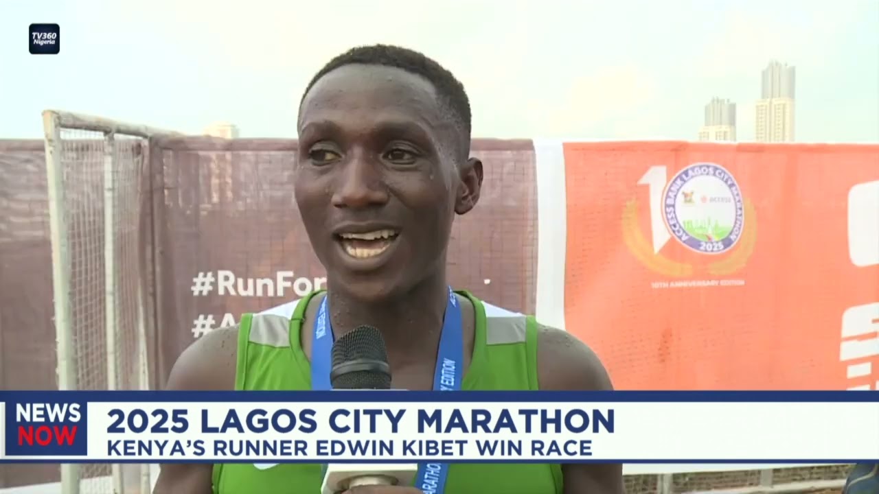 Kenyan long-distance runner wins 2025 Access Bank Lagos City Marathon