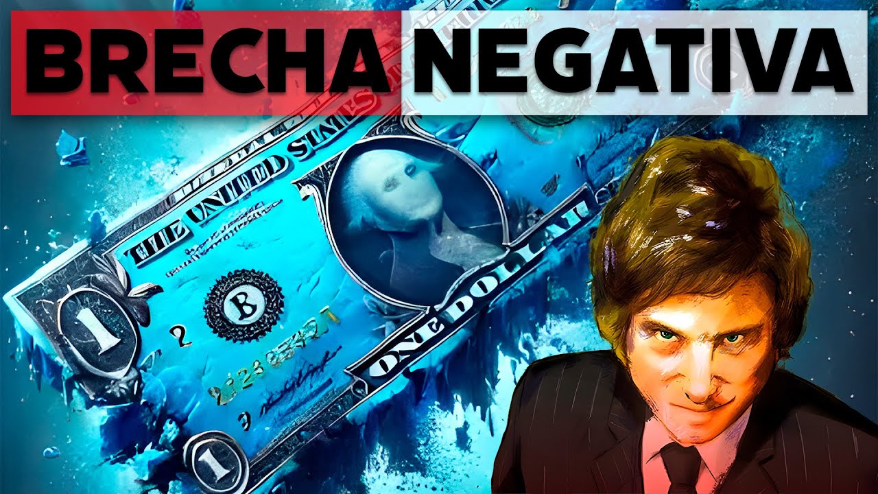 ¿Qué significa que la brecha cambiaria sea negativa?