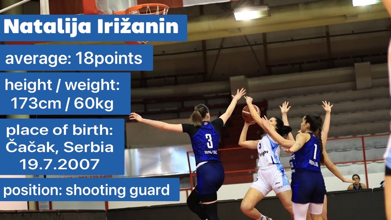 Natalija Irižanin, season 24/25 2.ŽLS Ča basket