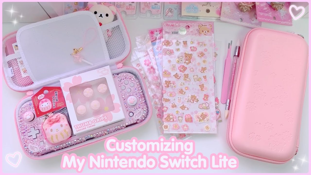 Настройка моего Nintendo Switch Lite — преображение Сакуры