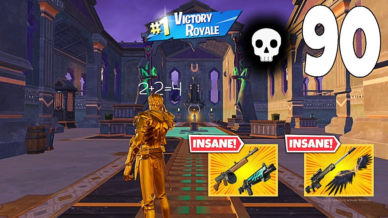90 Elimination Solo Vs Squads 