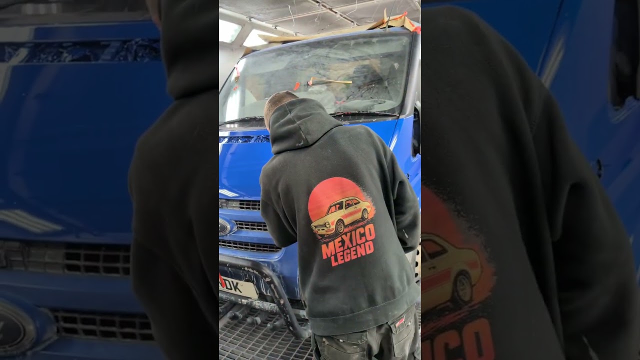 Mark VI Transit Restoration Part 3: Custom Back, Winch, Spoiler & Fresh Paint