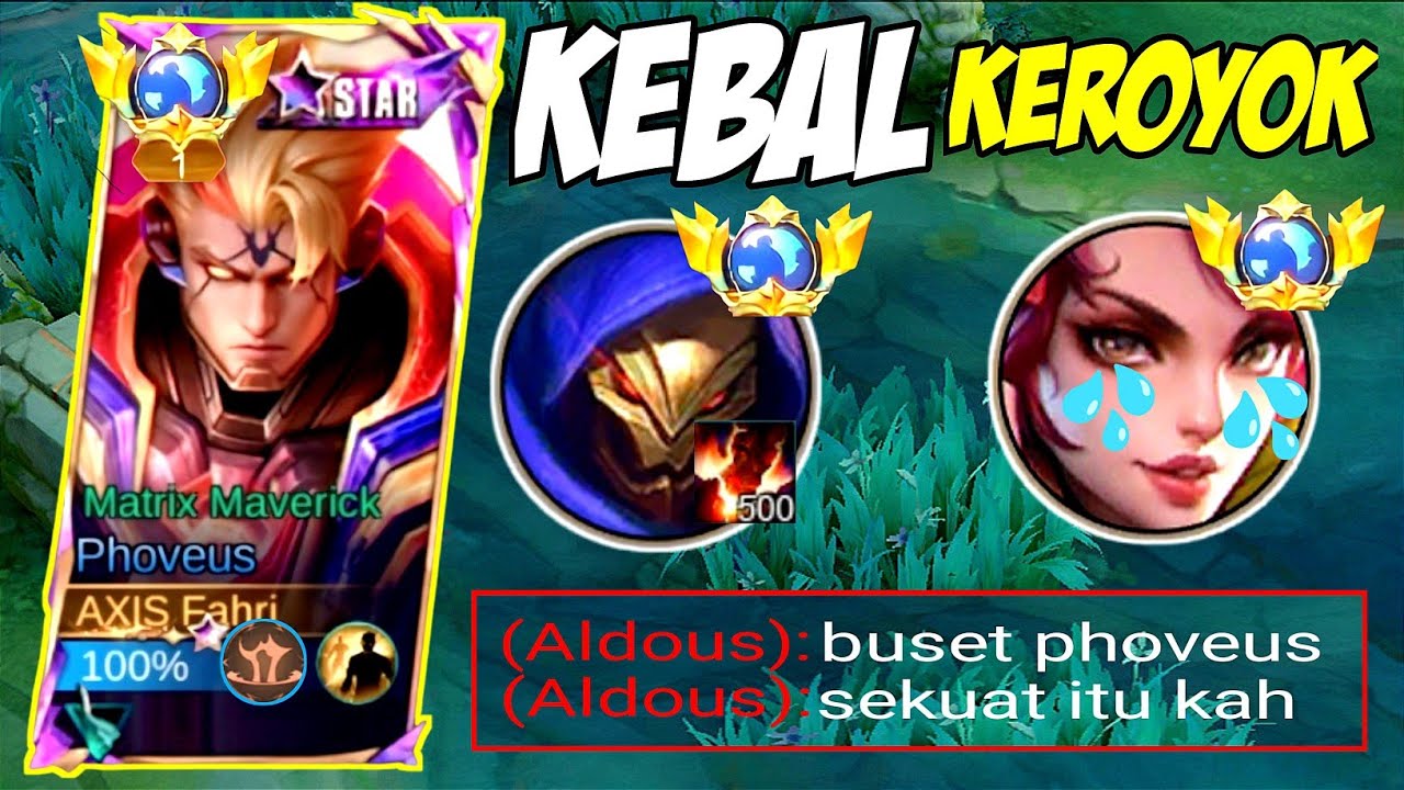 BUKTI KALAU PHOVEUS COUNTER ALDOUS DAN ESMERALDA SESUNGGUHNYA! TOP GLOBAL PHOVEUS GAMEPLAY