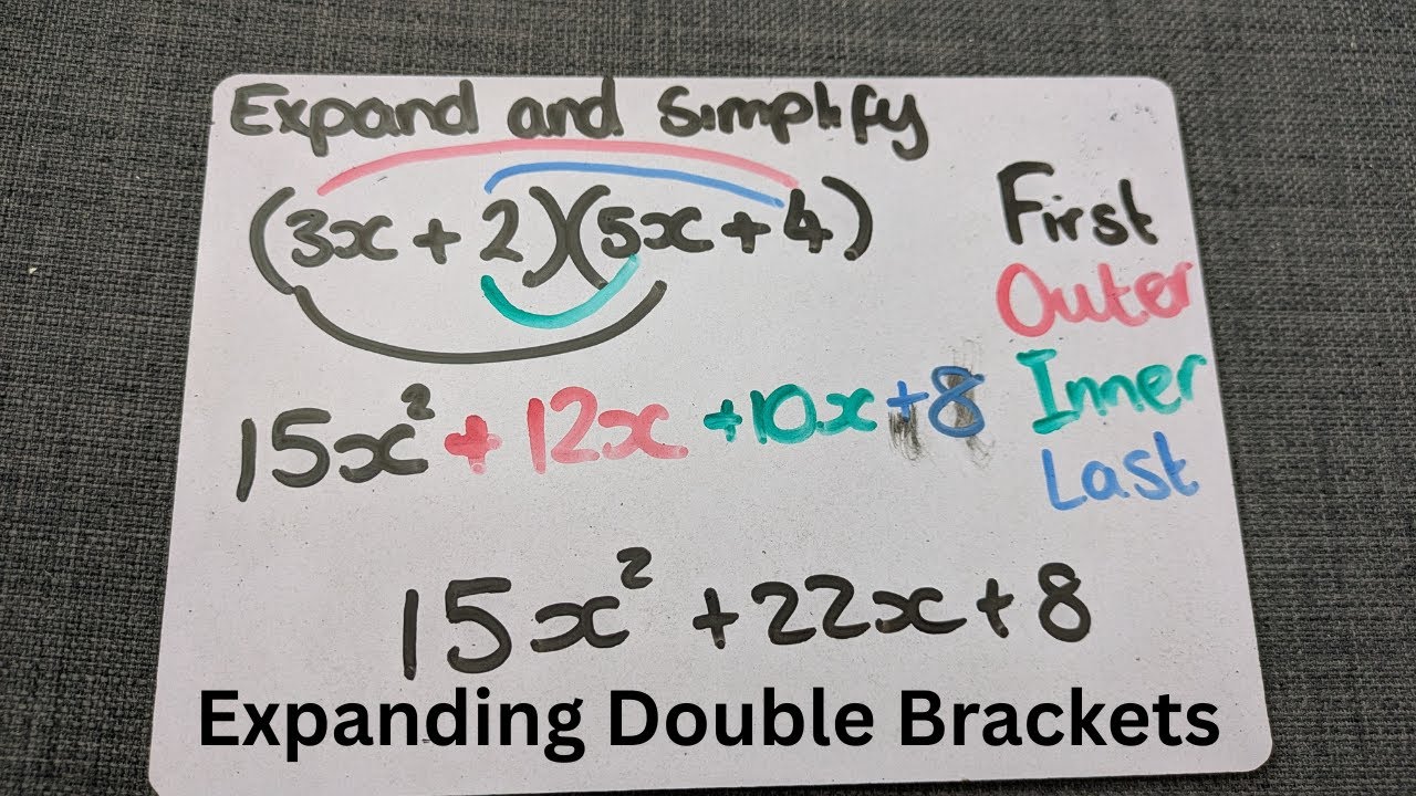 Expanding Double Brackets- How to Guide