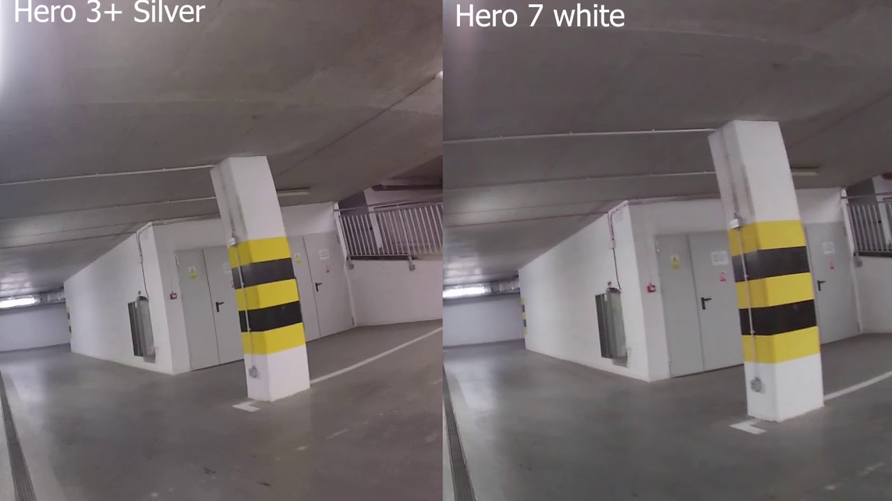 GoPro hero 3+ silver vs hero 7 white