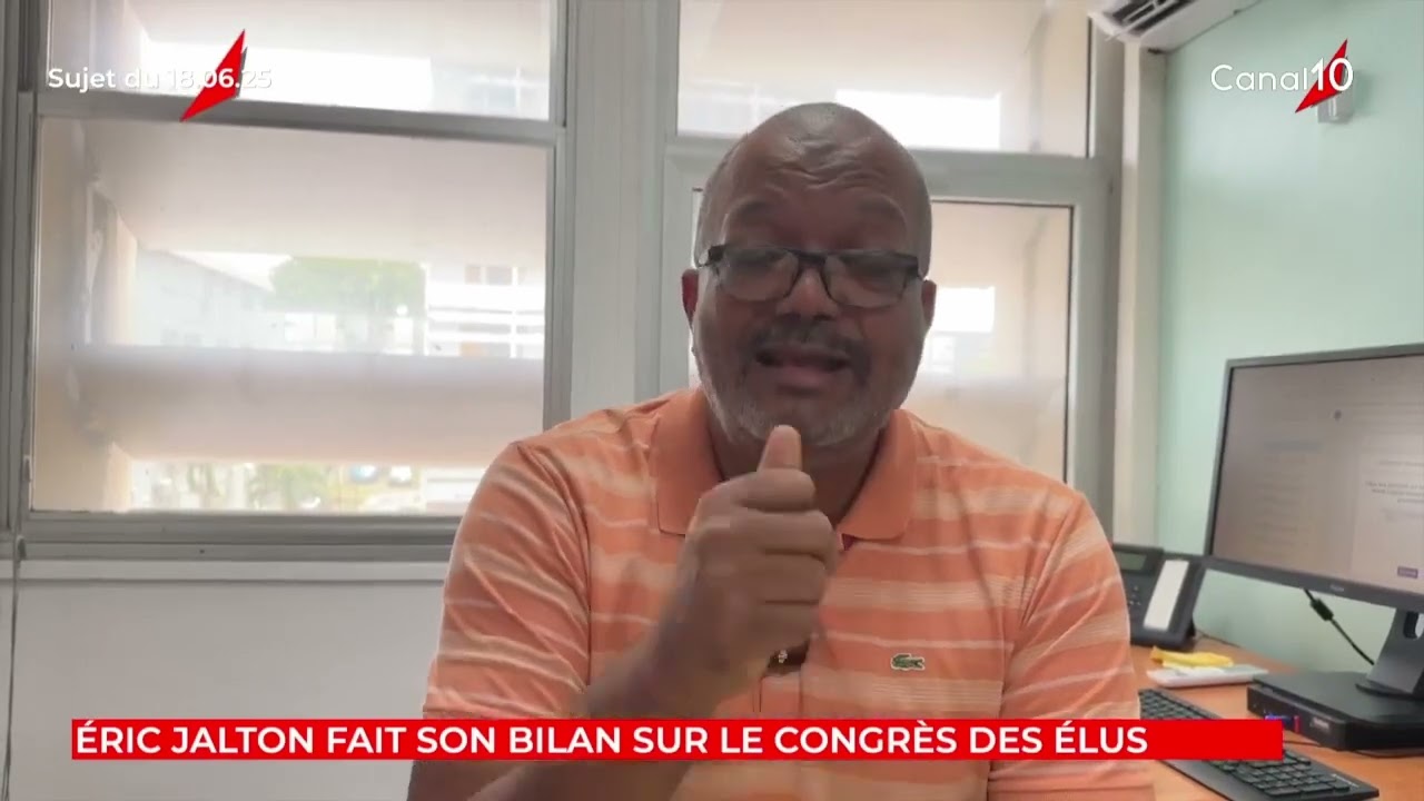 Congrès des élus : réaction de M. Eric JALTON