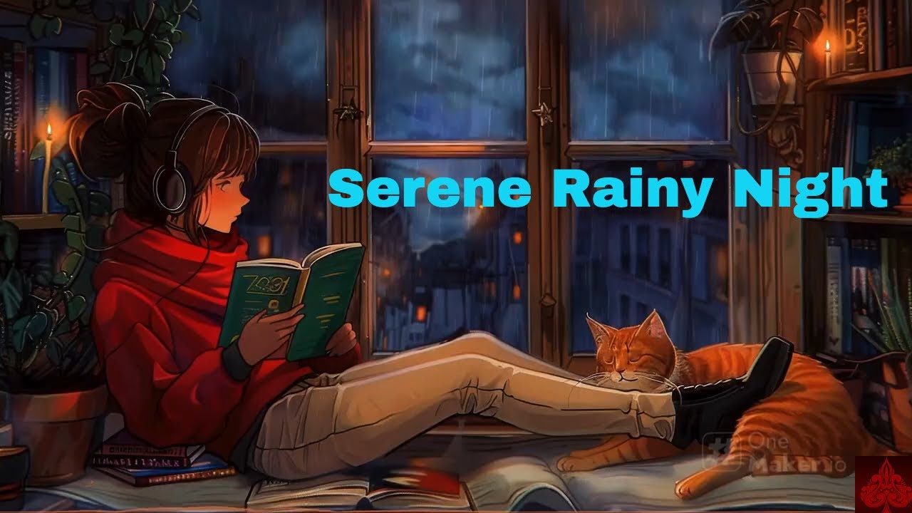 Tranquil Rain Sounds with Anime Aesthetic 🎧 | 3 Hours of Relaxing Ambience for Mindfulness