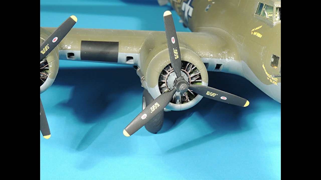 The Engines-Part-2 of Detailing & Building the Revell Monogram 1/48 scale B-17G.
