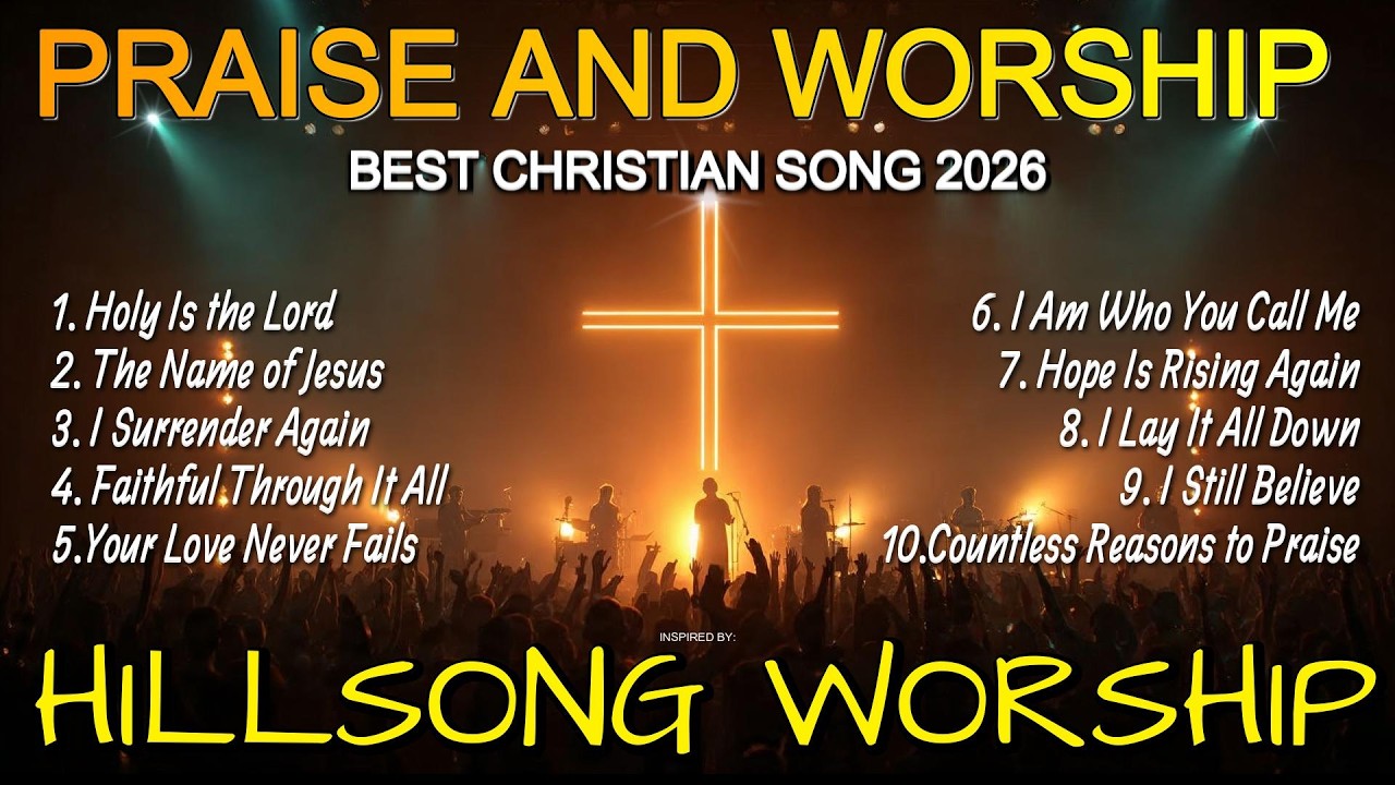 Hillsong Worship style, Christian Music Playlist, Worship Music 2026, Praise And Worship Songs
