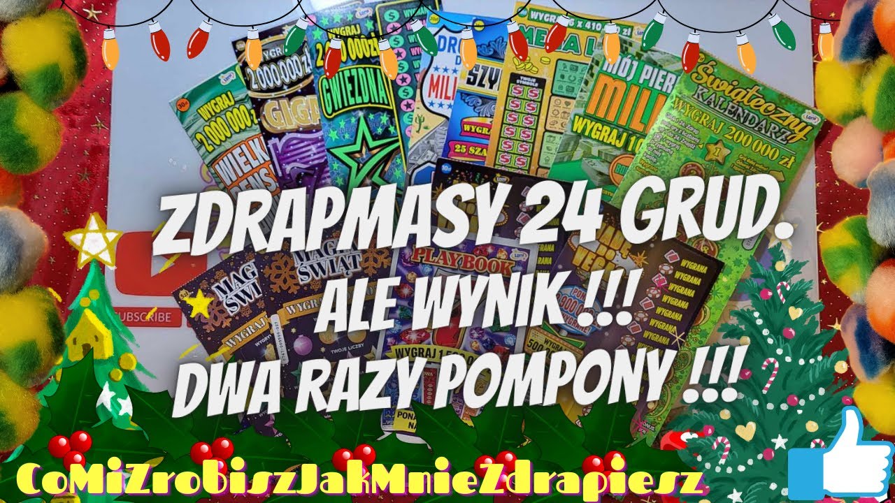 Zdrapmasy 2024 🧑&zwj;🎄🎄🧑&zwj;🎄🎄💌🥰💥🎊🔞🍀  #zdrapki #zdrapkilotto #lotto #yt #youtube
