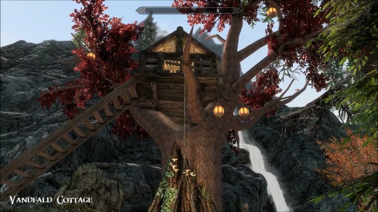 Vandfald Cottage - Skyrim/Special Edition House Mod