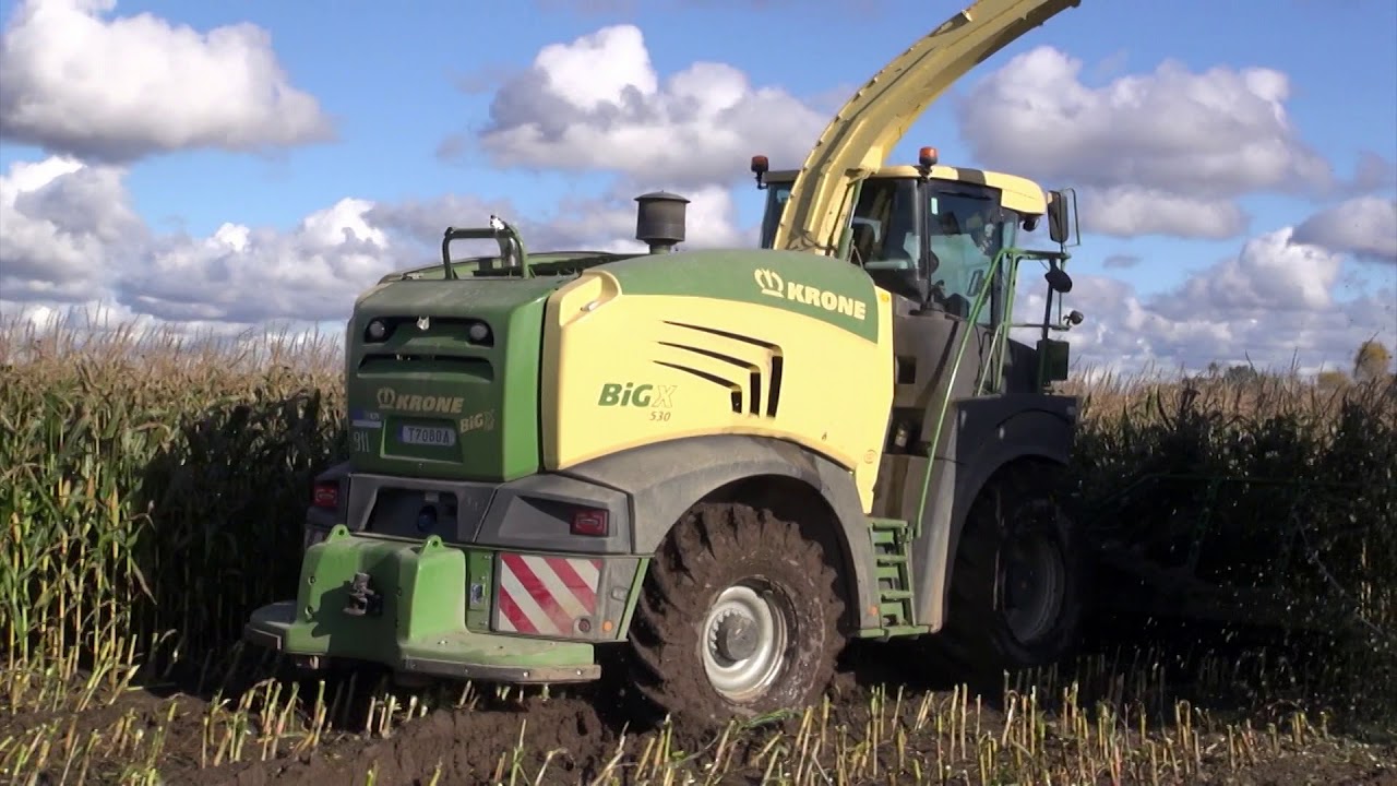 KRONE BIG X 530 savaeigio smulkintuvo demonstracija PAPILĖS ŽŪB II