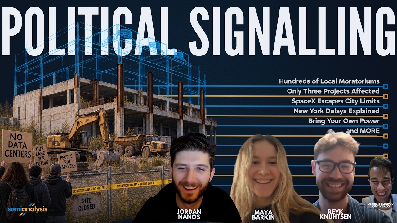 Ep. 033 - 300 Data Center Bans, 3 Projects Delayed: Moratoriums Explained (Datacenter, Energy)