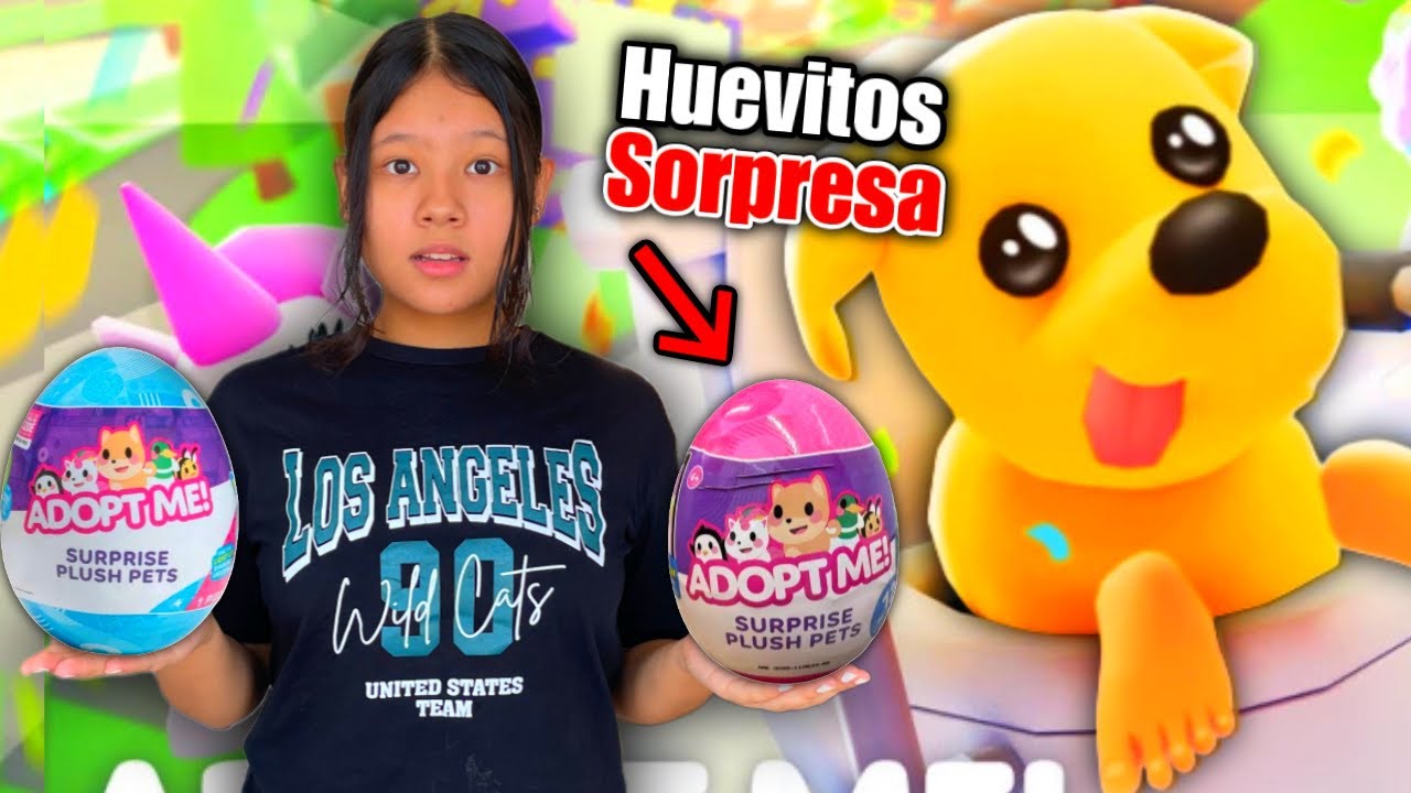 ABRÍ HUEVITOS SORPRESA GIGANTES DE ADOPT ME!!😱| Regina MH