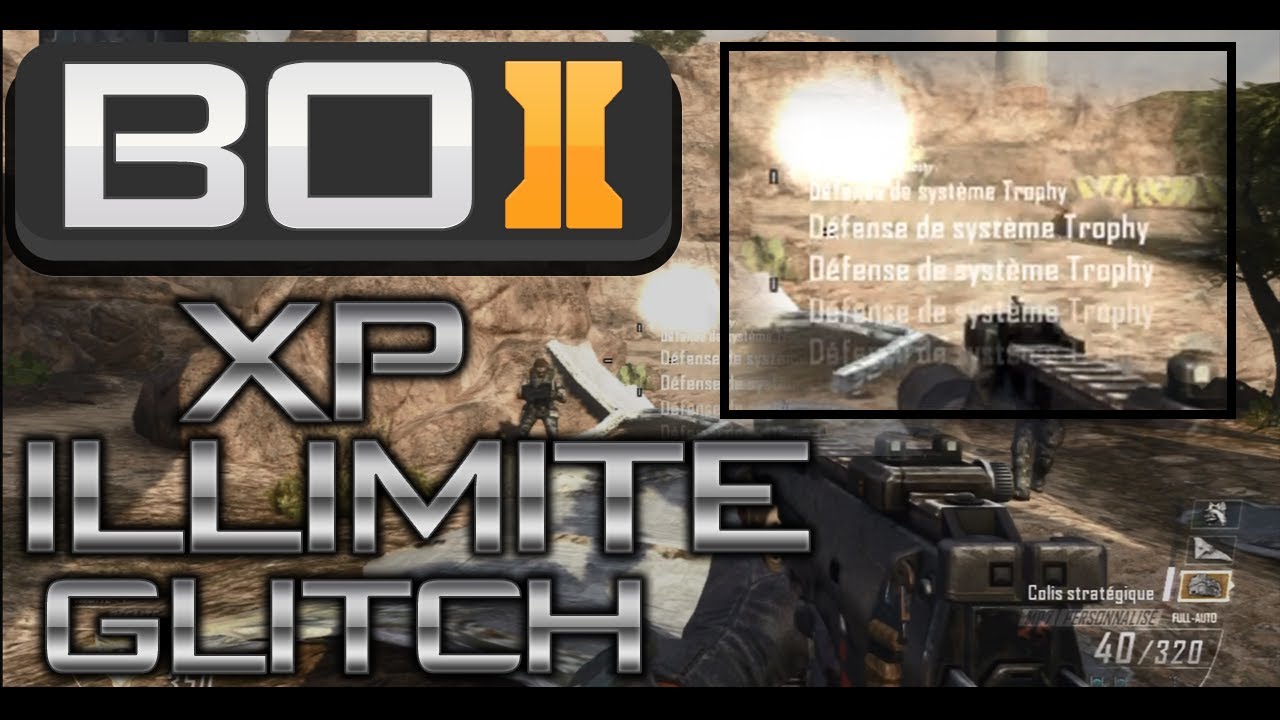 GLITCH | BO2 : XP quasi-illimité, obtention de scorestreaks hyper rapide ! (système trophy)