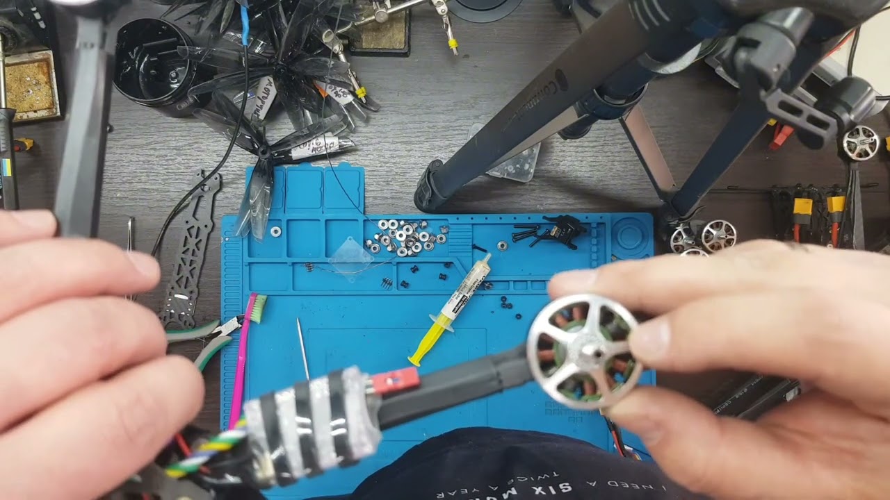 Чому горять мотори та ESC на дронах? Ремонт FPV.