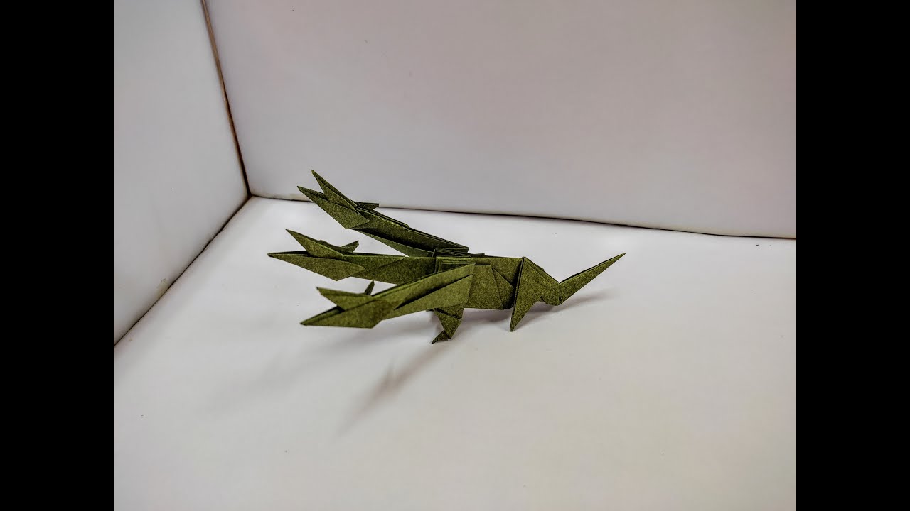 Origami Three Headed Dragon | How To Make A Paper Origami Hydra