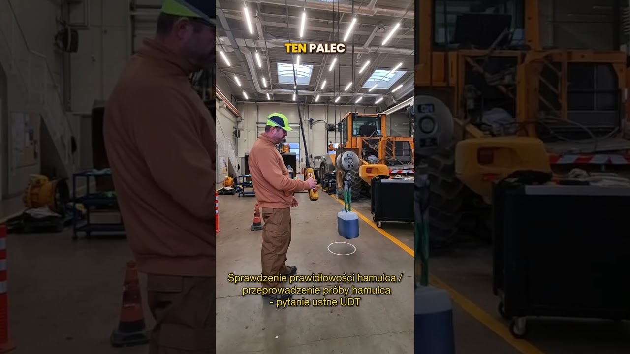 Próba hamulca - pytania ustne suwnice UDT