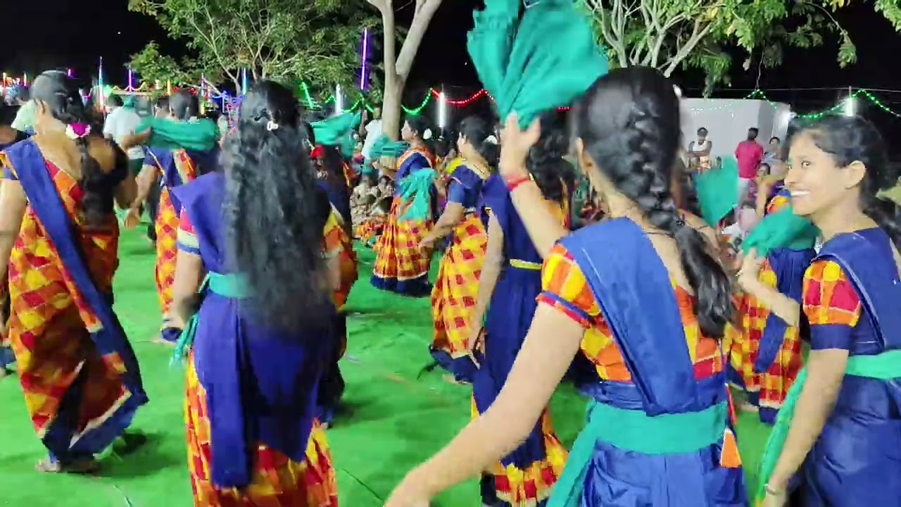 அழகான பெண்களின் அசத்தலான பம்பை ஆட்டம்மங்கை வள்ளி கலைக்குழு சின்னமோளர்பட்டி