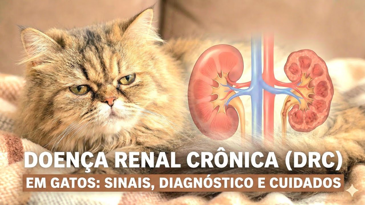 DRC - DOENÇA RENAL CRÔNICA EM GATOS. PREVENÇÃO. 