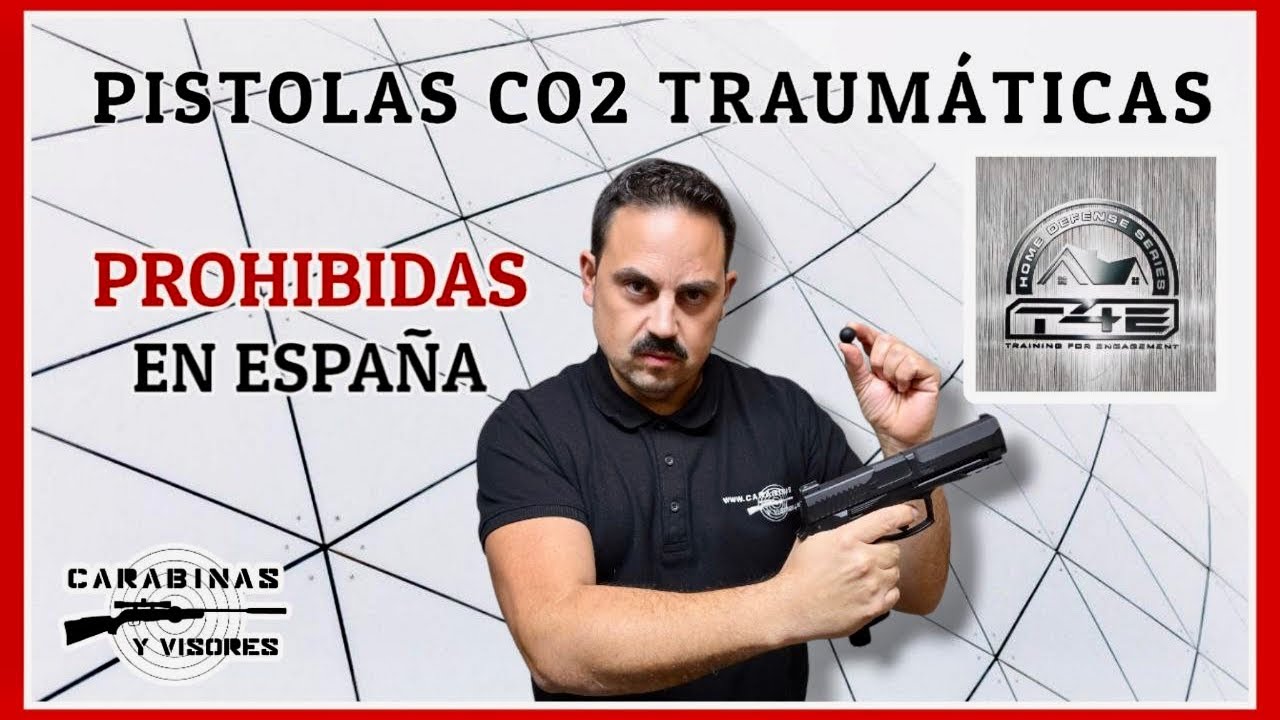 Pistolas defensa traumáticas co2 Prohibidas #co2 #airgun #umarexairguns #airecomprimido