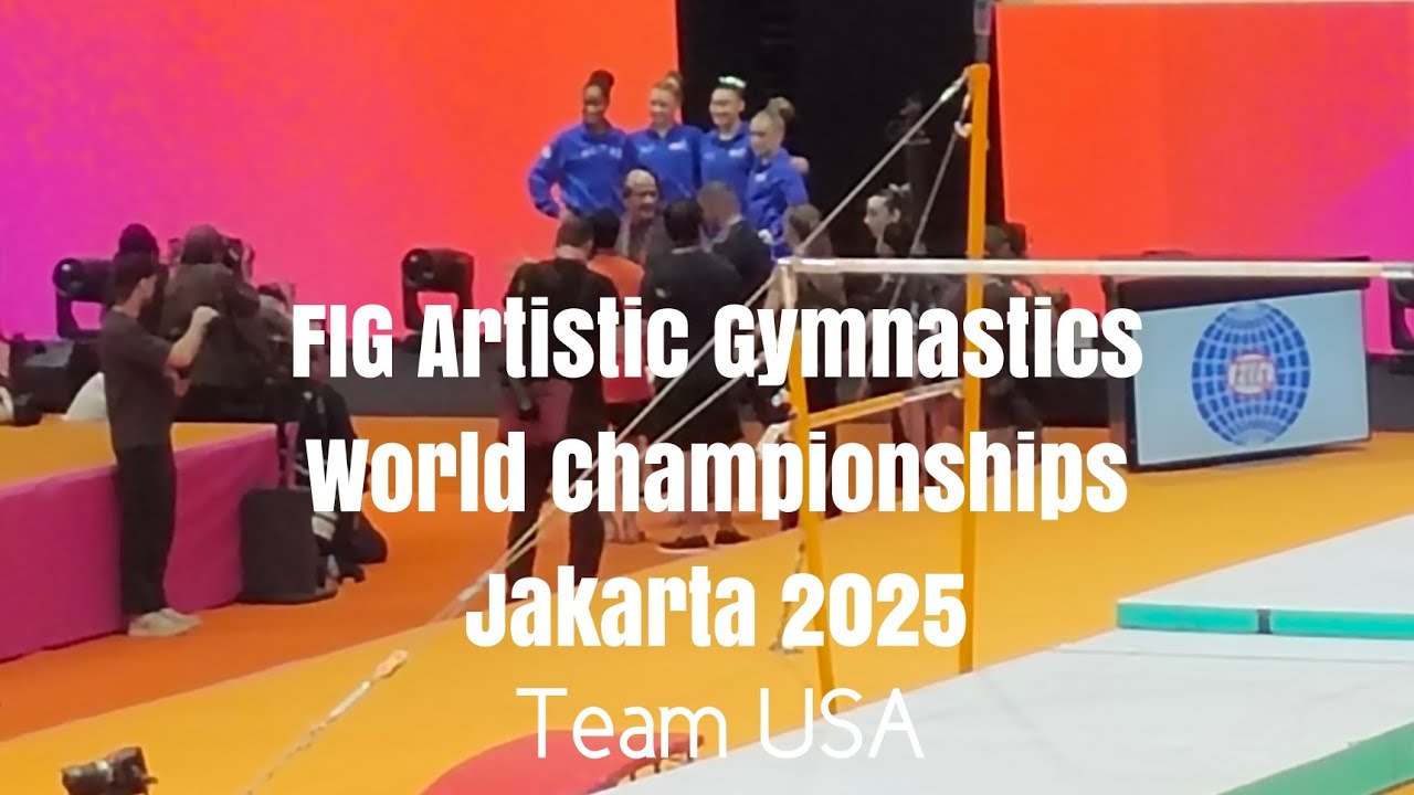 Team USA FIG Artistic Gymnastics World Championships Jakarta 2025 Podium Training - Ainamanya #462