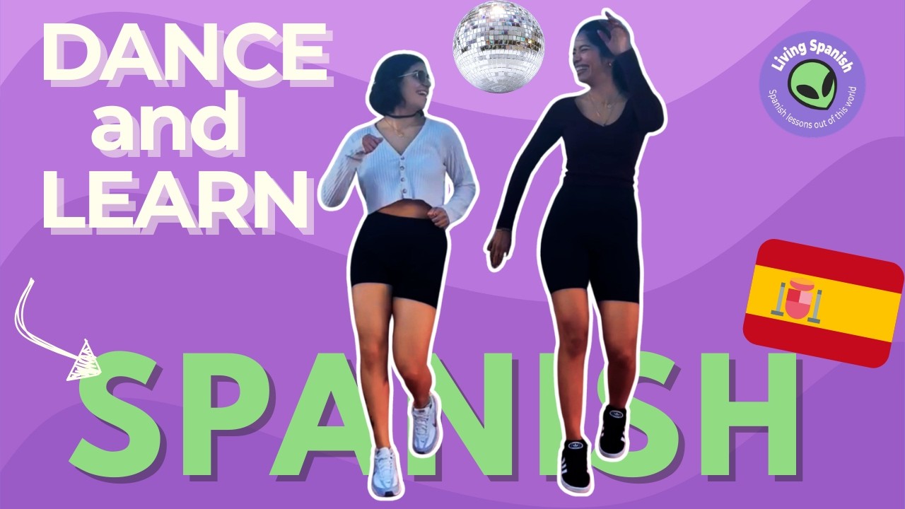 Can you LEARN SPANISH by dancing? 🇪🇸💃 Salsa, Merengue y Reggaetón | 🪇Cultura latina & vocabulary 😎