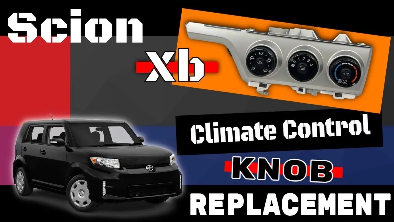 Scion XB 2nd Gen Climate Control Knob Replacement (JOATD)