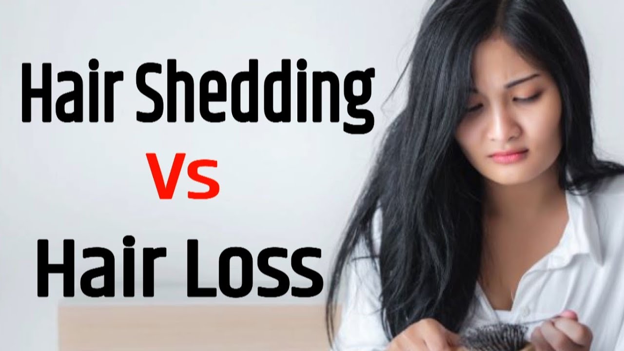 Difference Between Hair Fall & Hair Loss! Hair Shedding Vs Hair Loss