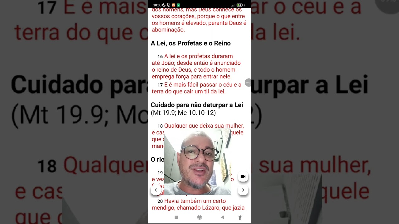 Parábola do Rico e do Lázaro completa - Lucas 16