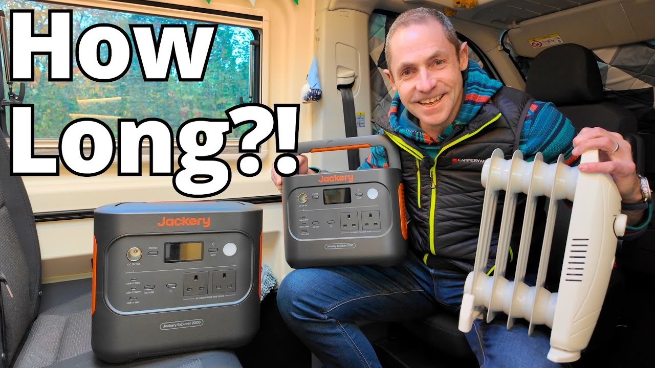 Тест электроотопления кемпервэна с использованием Jackery Explorer 2000 v2 — как долго оно прослу...