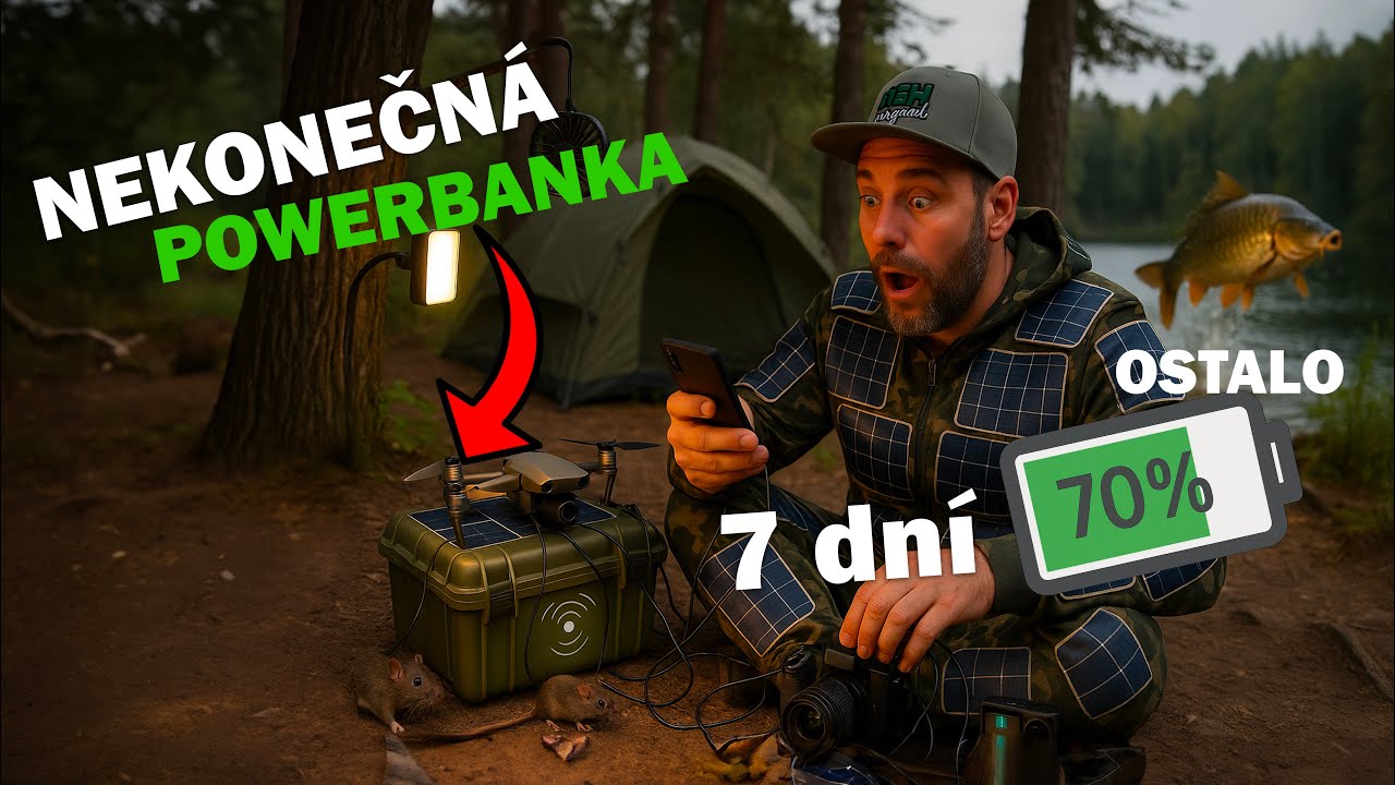 Nekonečn&aacute; POWERBANKA na ryby  - Rybarske videa