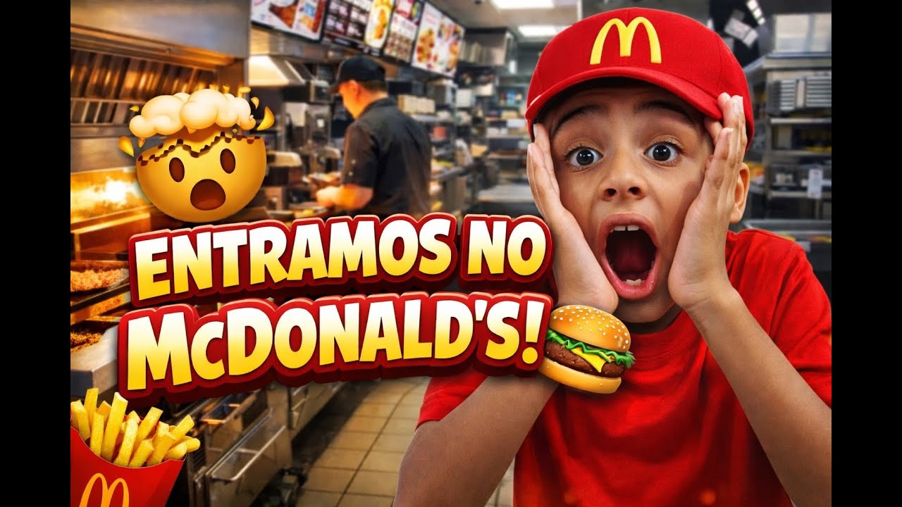 Entramos no McDonald’s 😱🍔 | Os Bastidores que Ninguém Vê! | O Mundo do Gui - Programa Portas Abertas