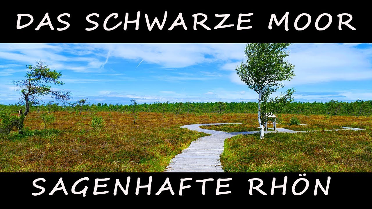 SAGENHAFTE RHÖN: SCHWARZES MOOR, EISGRABEN WASSERFALL, DREILÄNDERECK, DDR-GRENZSYSTEM WANDERUNG